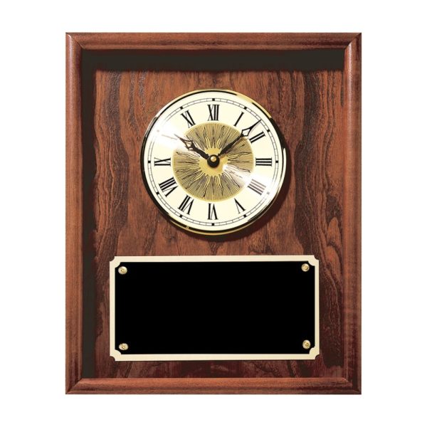Shadowbox Clock Plaque — 12 x 15 in.