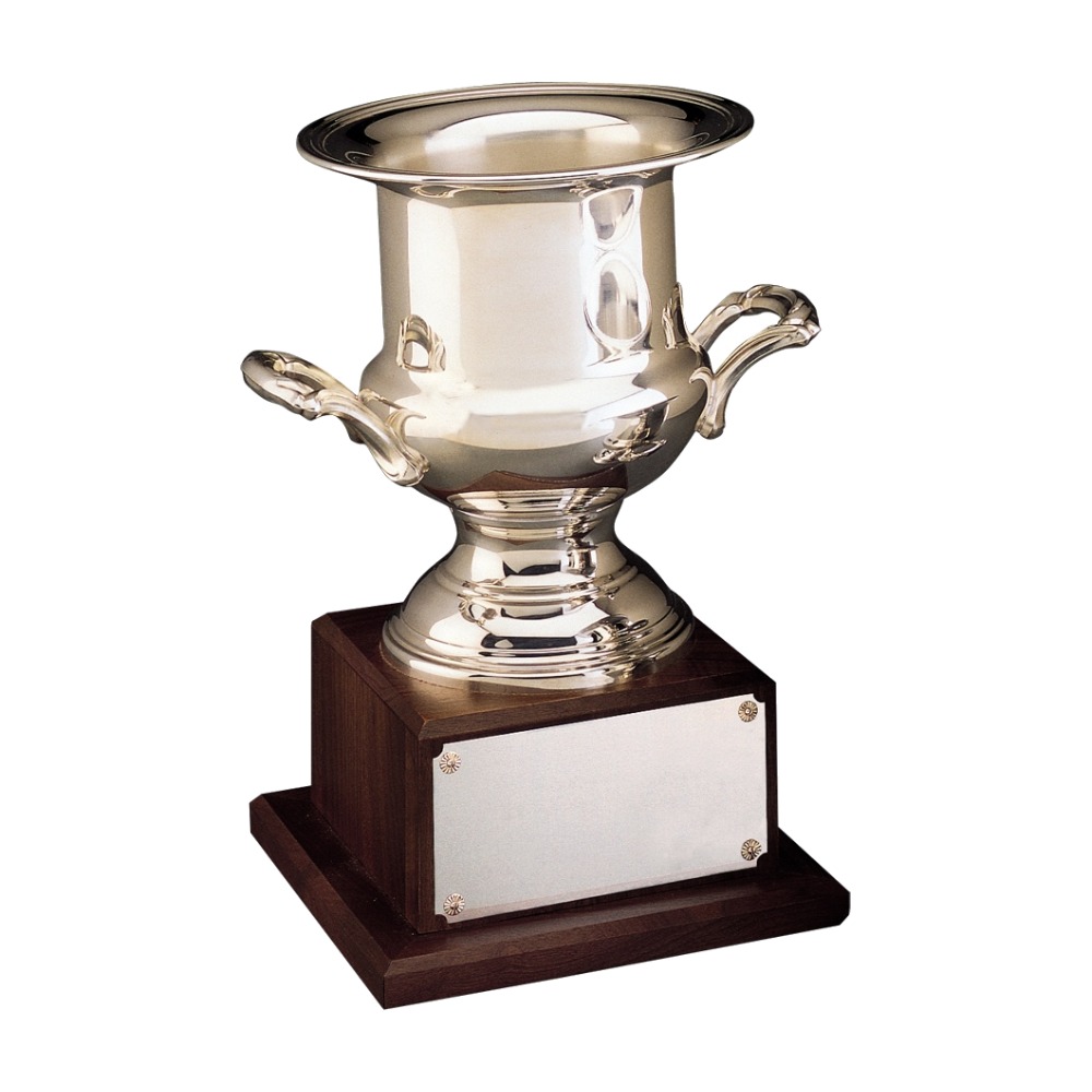 Silver Wine Cooler Award with Attached Base — 14 in.