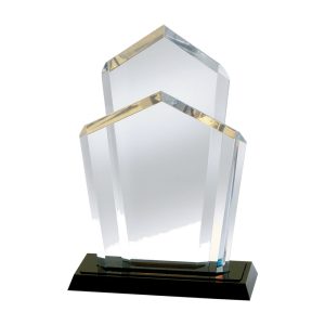 Triad Acrylic Award — 8 1/2 x 12 1/2 in.