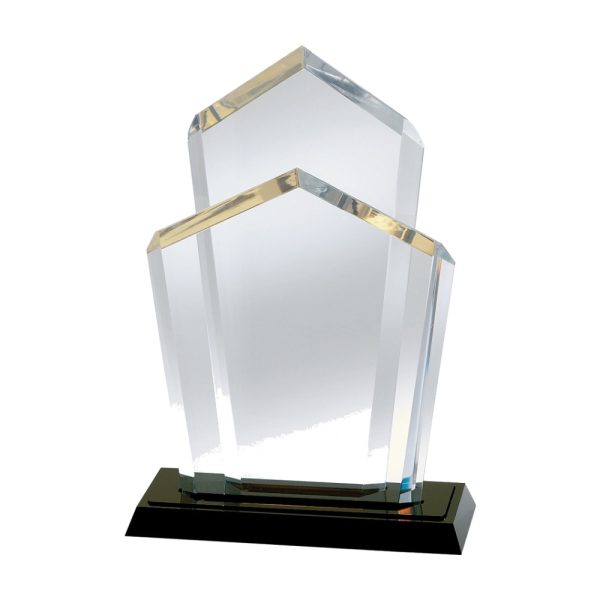 Triad Acrylic Award — 8 1/2 x 12 1/2 in.