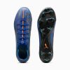 PUMA Ultra 5 Carbon Speed FG — Vivid Blue / Heat Fire — Men’s 13