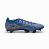 PUMA Ultra 5 Carbon Speed FG — Vivid Blue / Heat Fire — Men’s 13